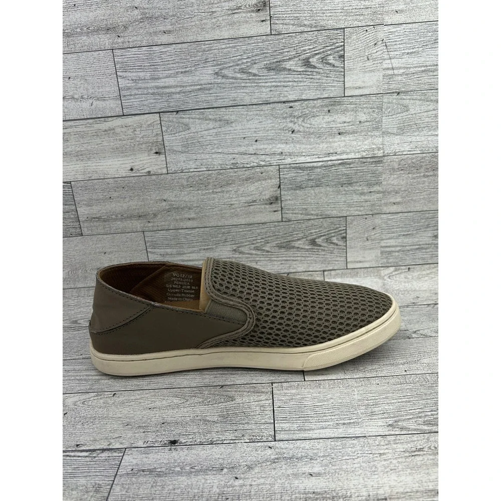 Olukai Pehuea Mesh Slip On Sneakers Olive Green Womens Size 6.5‎
